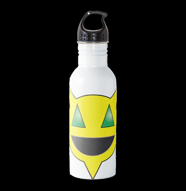 Drink bottle with Percentum Designs logo