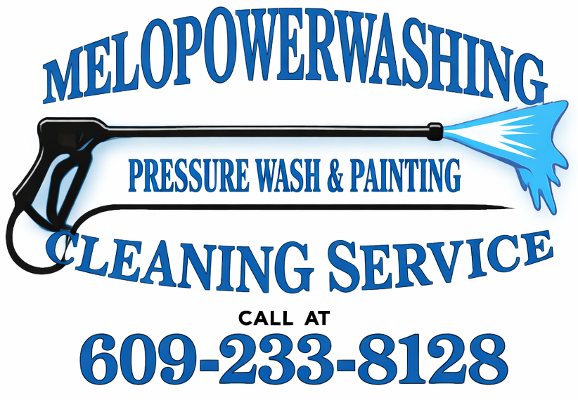 melo powerwashing and painting logo