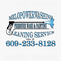 Melo Power Washing & Painting Logo
