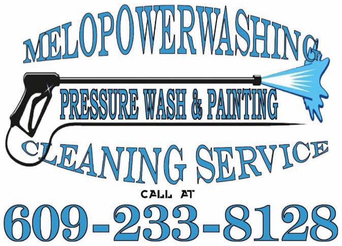 melo powerwashing and painting logo