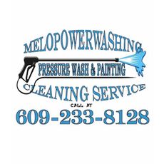 melo powerwashing and painting logo