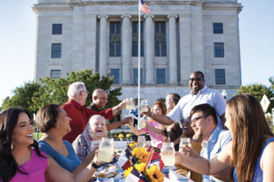 Dine on the Line Main Street Texarkana