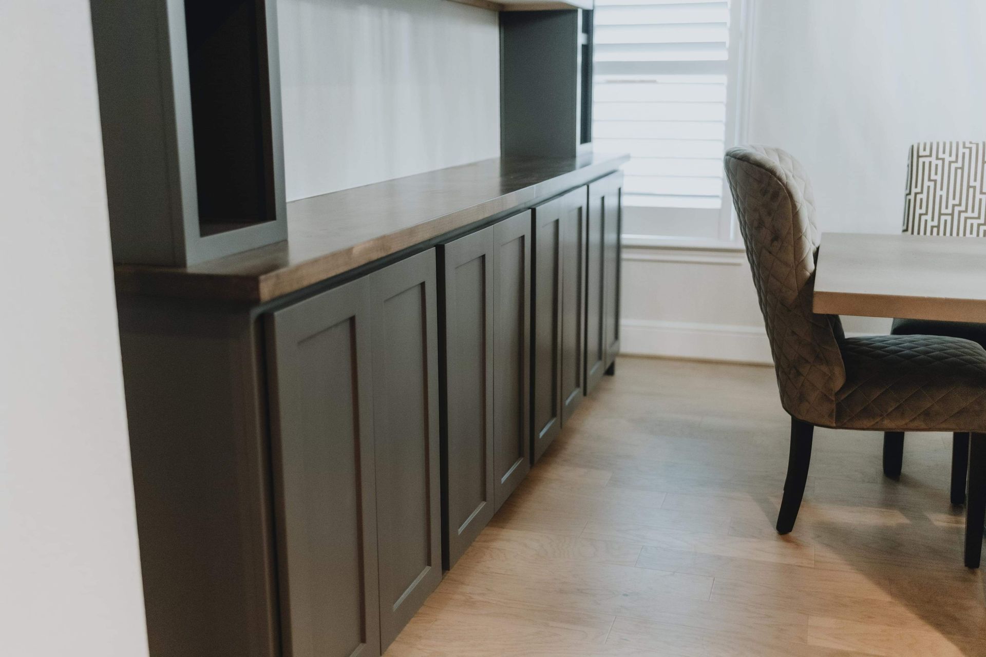 Custom Dining Room Cabinet Builtin Katy