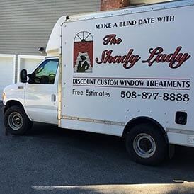 Shady Lady Truck — Custom Window Coverings in Framingham, MA