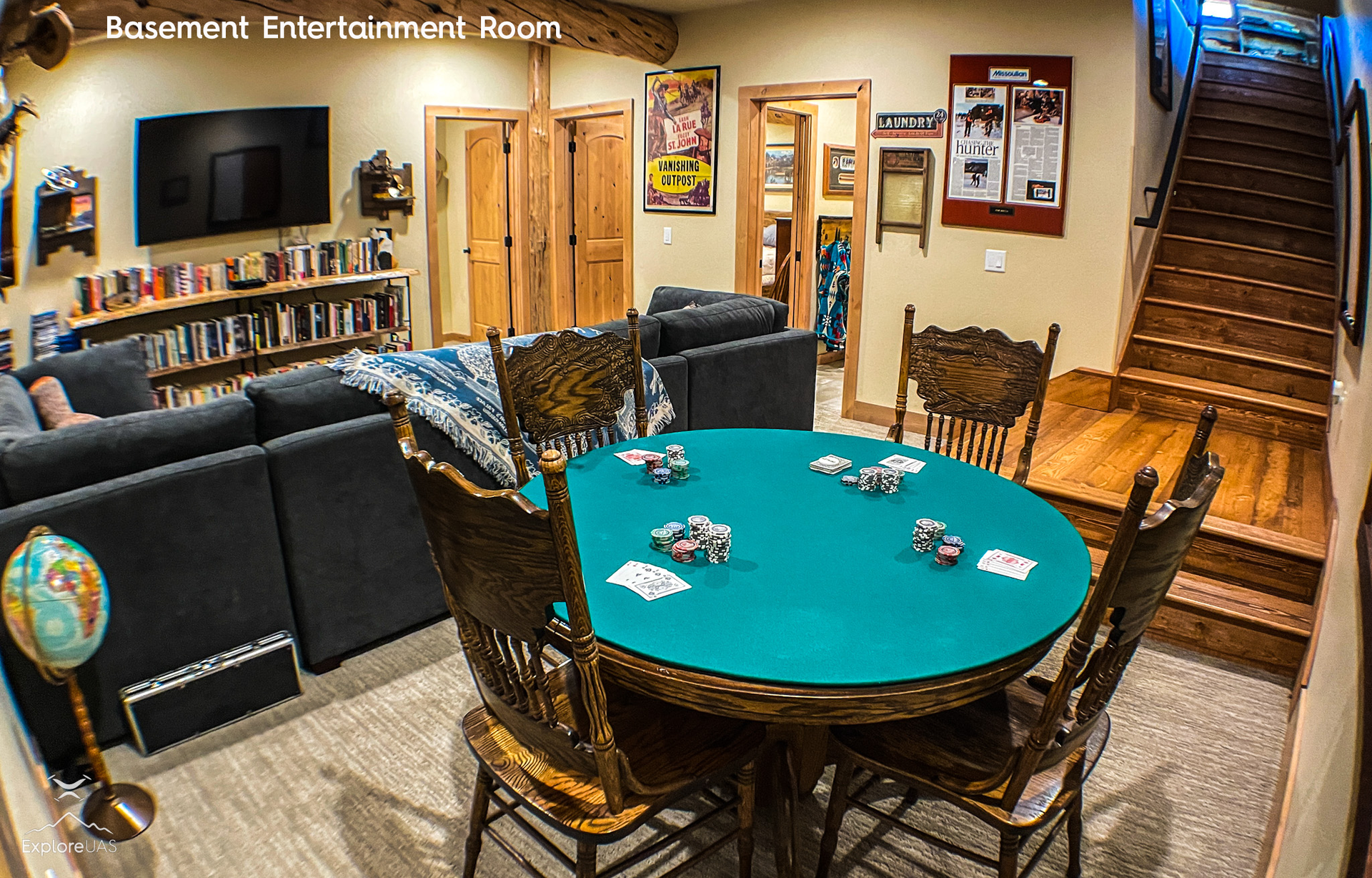 The Outpost at ElkView porker table