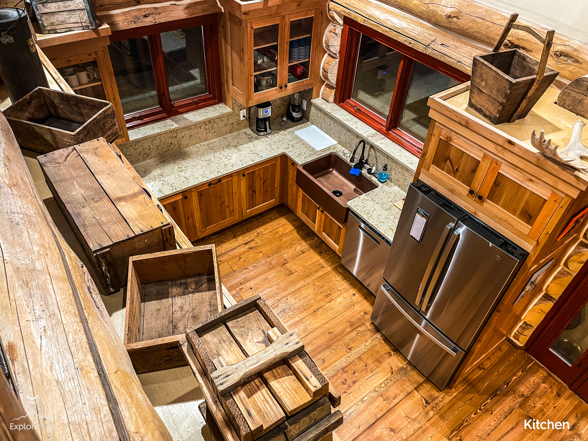 The Outpost at ElkView kitchen