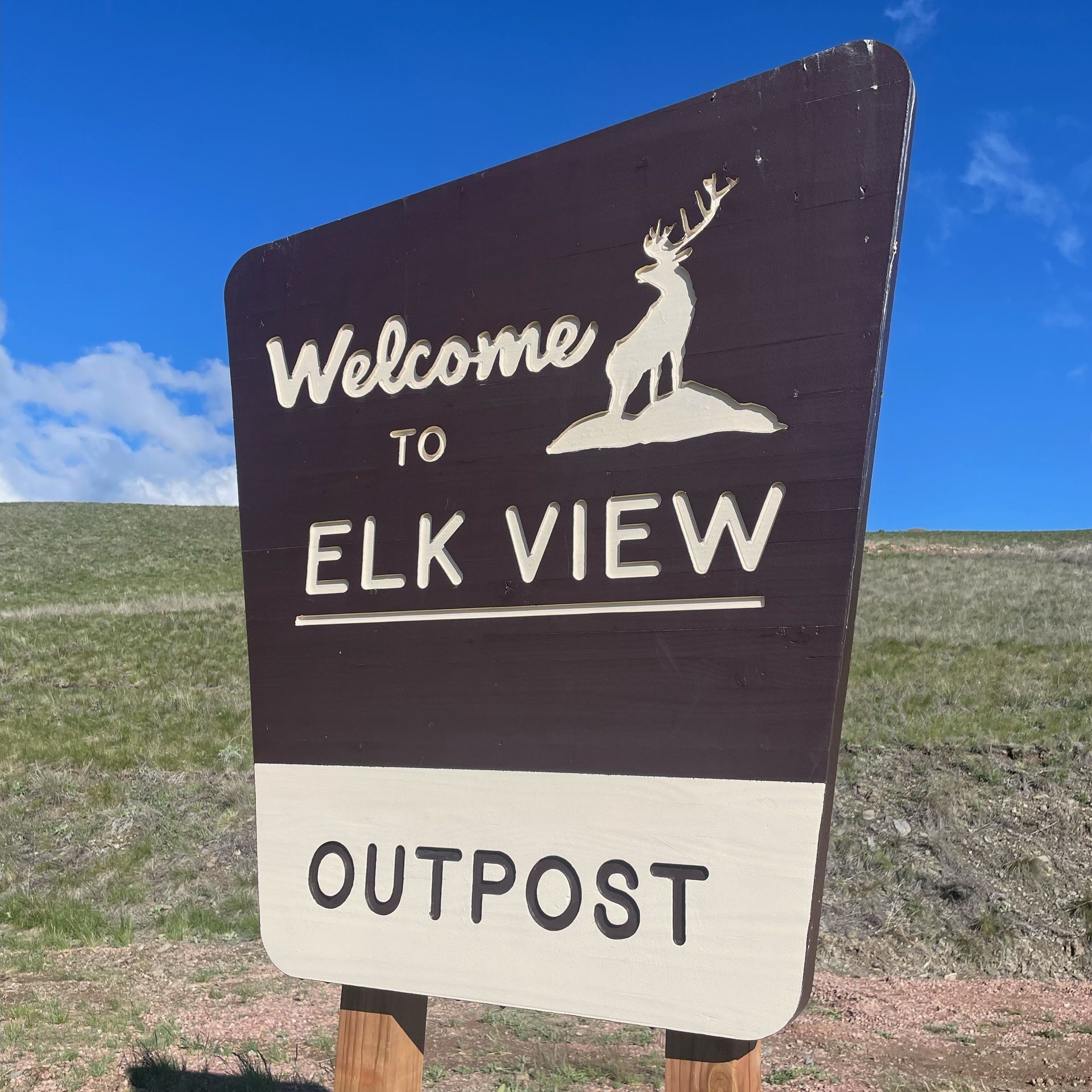 ElkView Outpost sign
