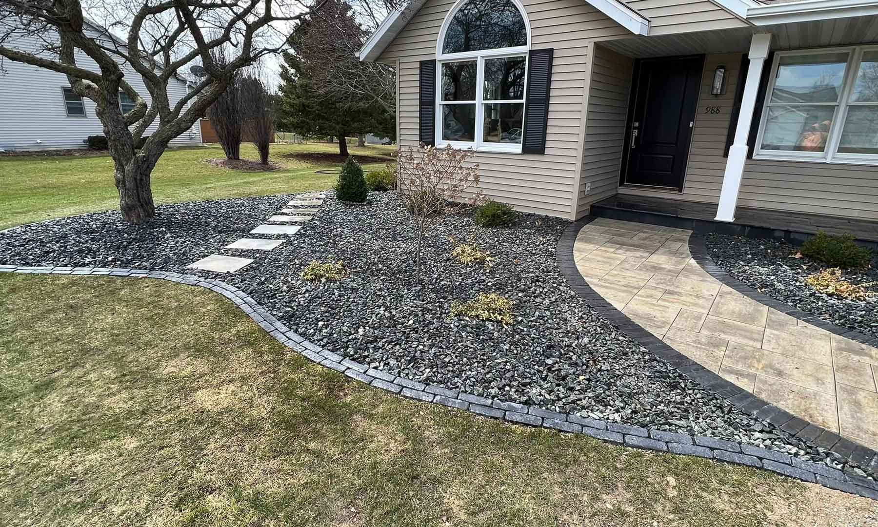 Walkway — Rosendale, WI — Country Touch Lawn Care