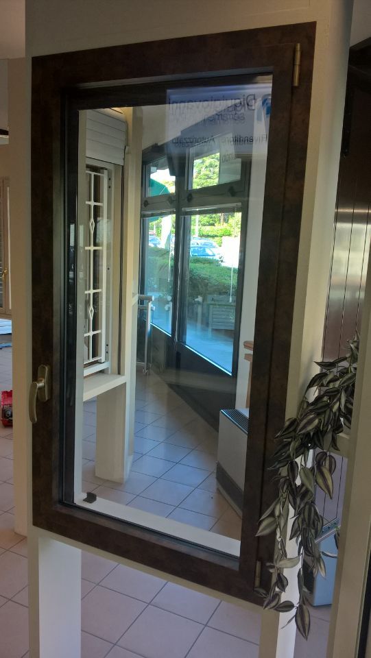 finestre visionabile nello show-room