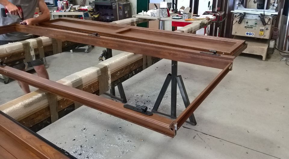 realizzazione serramenti su misura in legno