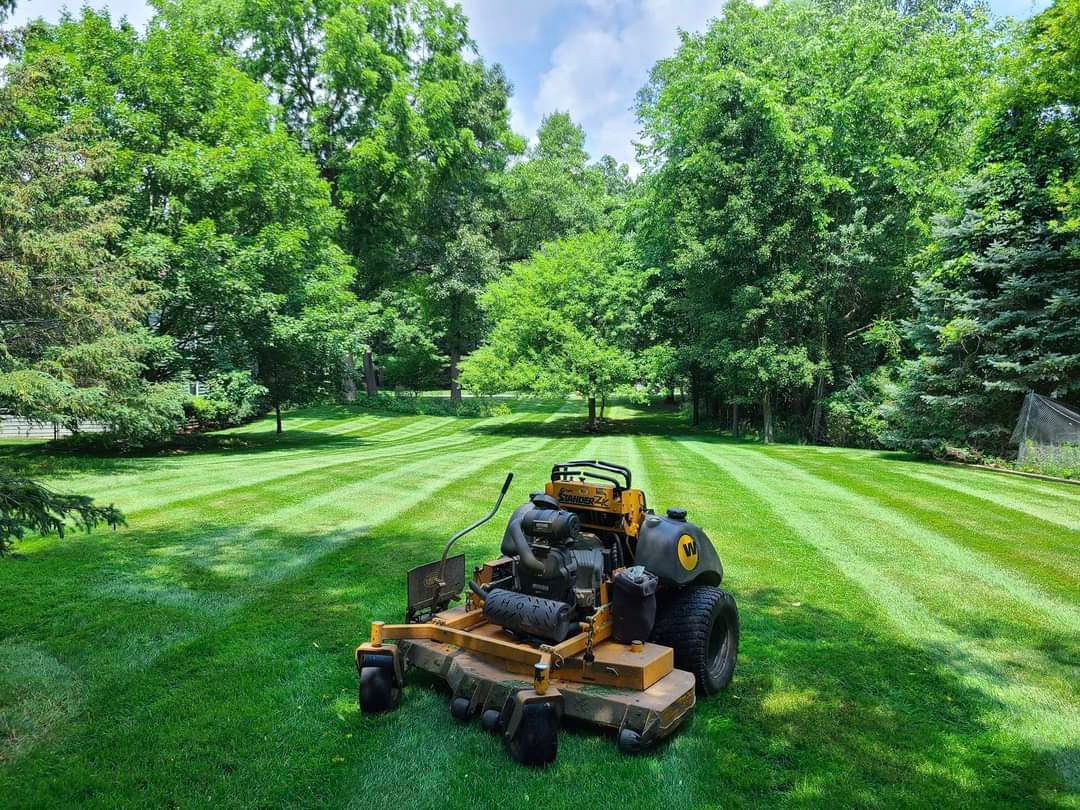 Mowing Lawn