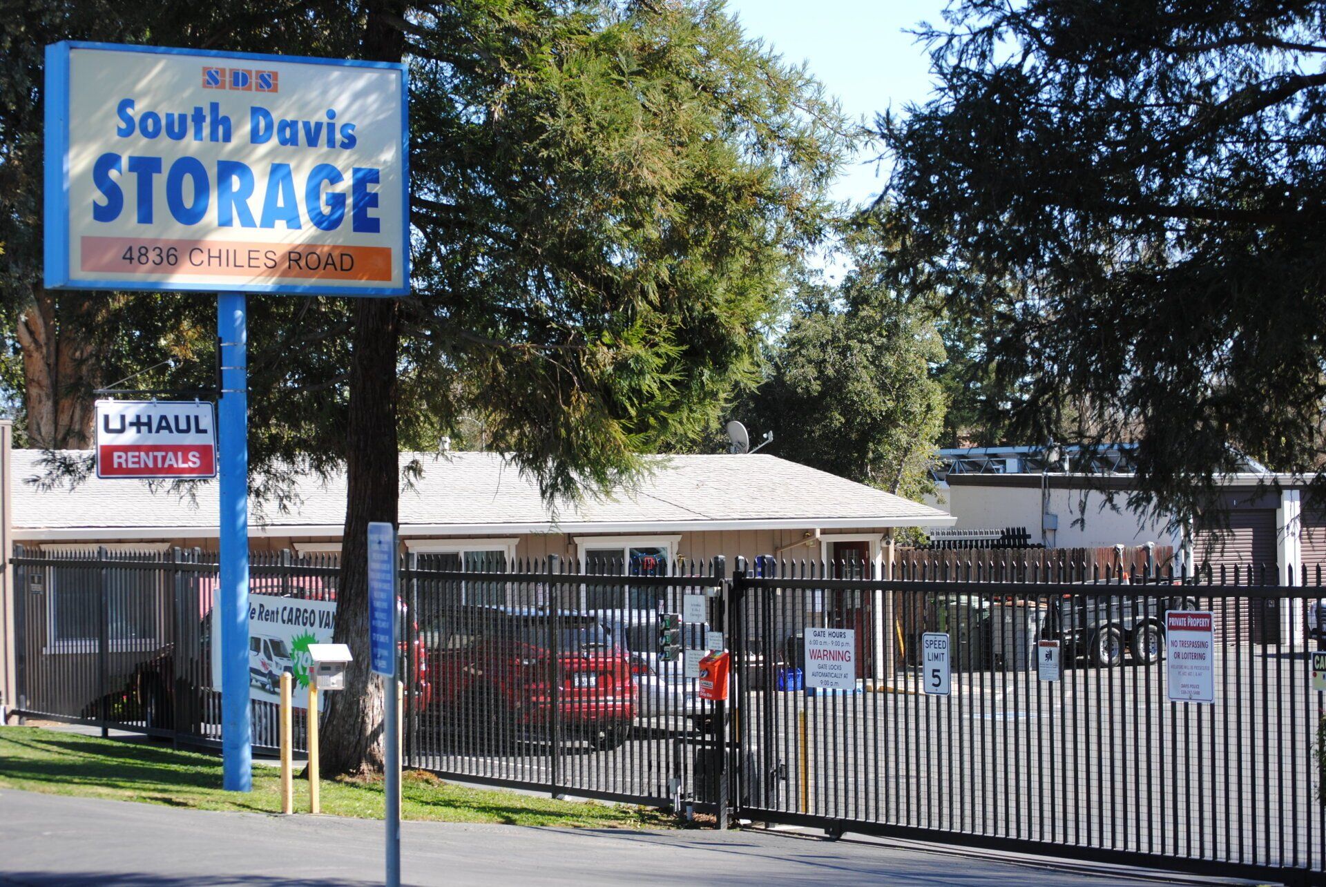 South Davis Storage facility