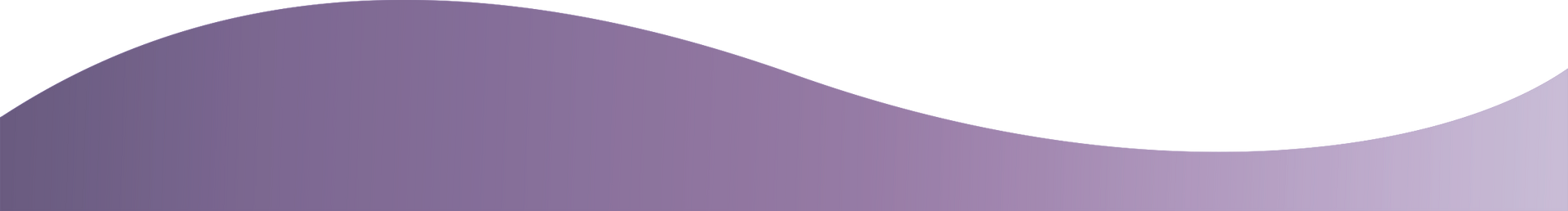 Abstract purple wave gradient on white background.