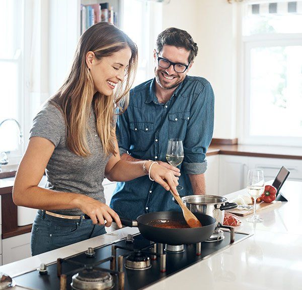 Couple Cooking — San Pablo, CA — Alvarez Appliance Repair