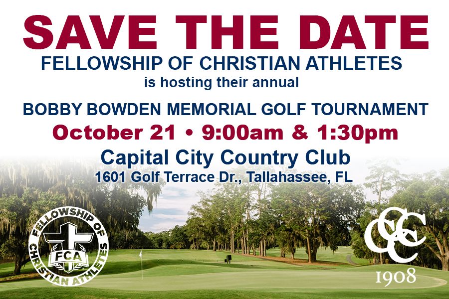 2024 Bobby Bowden Golf Tournament - Save The Date