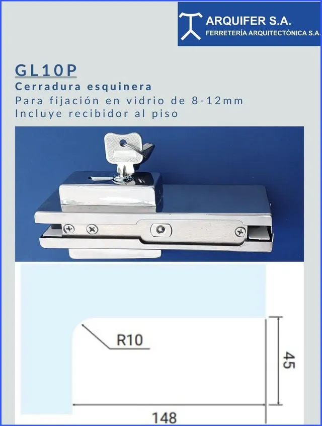 Una imagen de una cerradura de puerta con una llave en ella.