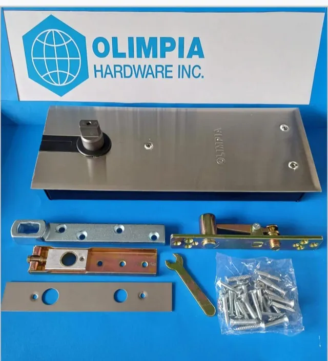 Olympia Hardware Inc. vende un cierrapuertas de acero inoxidable