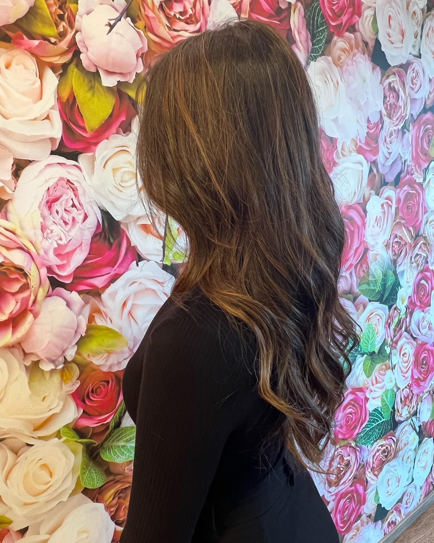 capelli lunghi castani