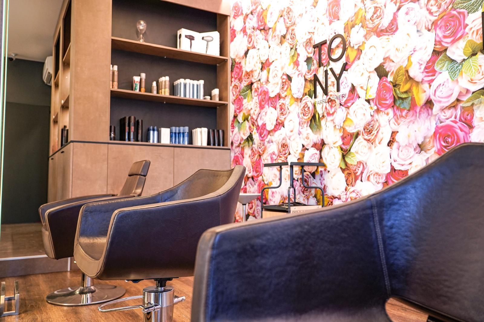 area lavaggio salone Tony parrucchieri