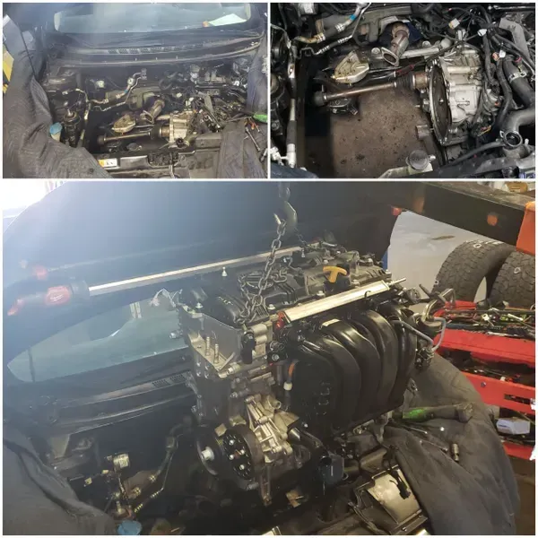 gallery engine raised outside hood | Precision Tires Auto