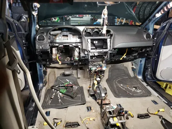 gallery inside of car chains removed | Precision Tires Auto