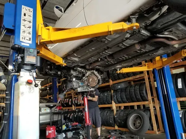 gallery inside of garage | Precision Tires Auto