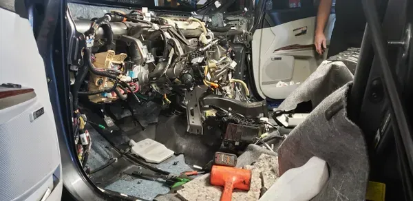 gallery inside vehicle dashboard removed mechanic | Precision Tires Auto