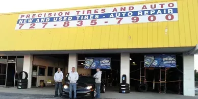 shop front | Precision Tires Auto