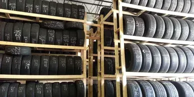 row of tires | Precision Tires Auto