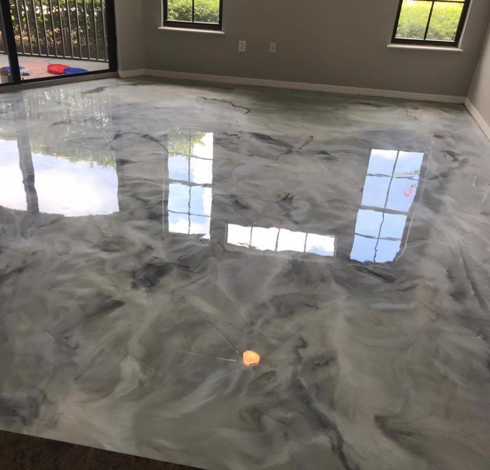 Epoxy Flooring in Home