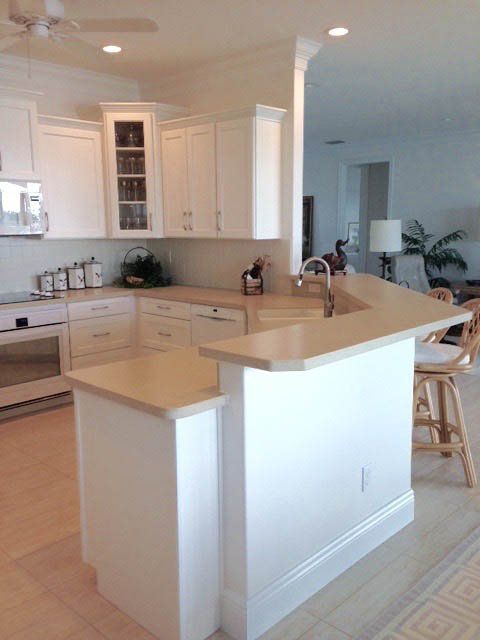 Residential Cabinet — Kitchen Island in Vero Beach, FL