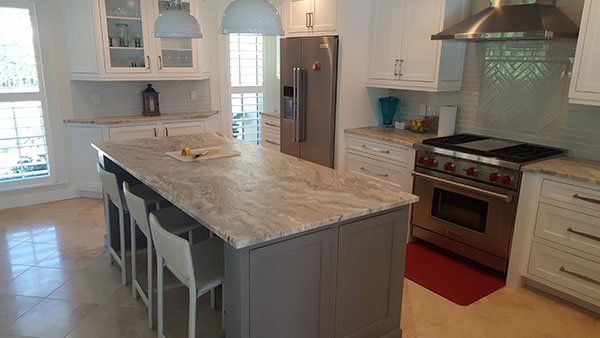 Custom Cabinetry — Kitchen Countertop in Vero Beach, FL
