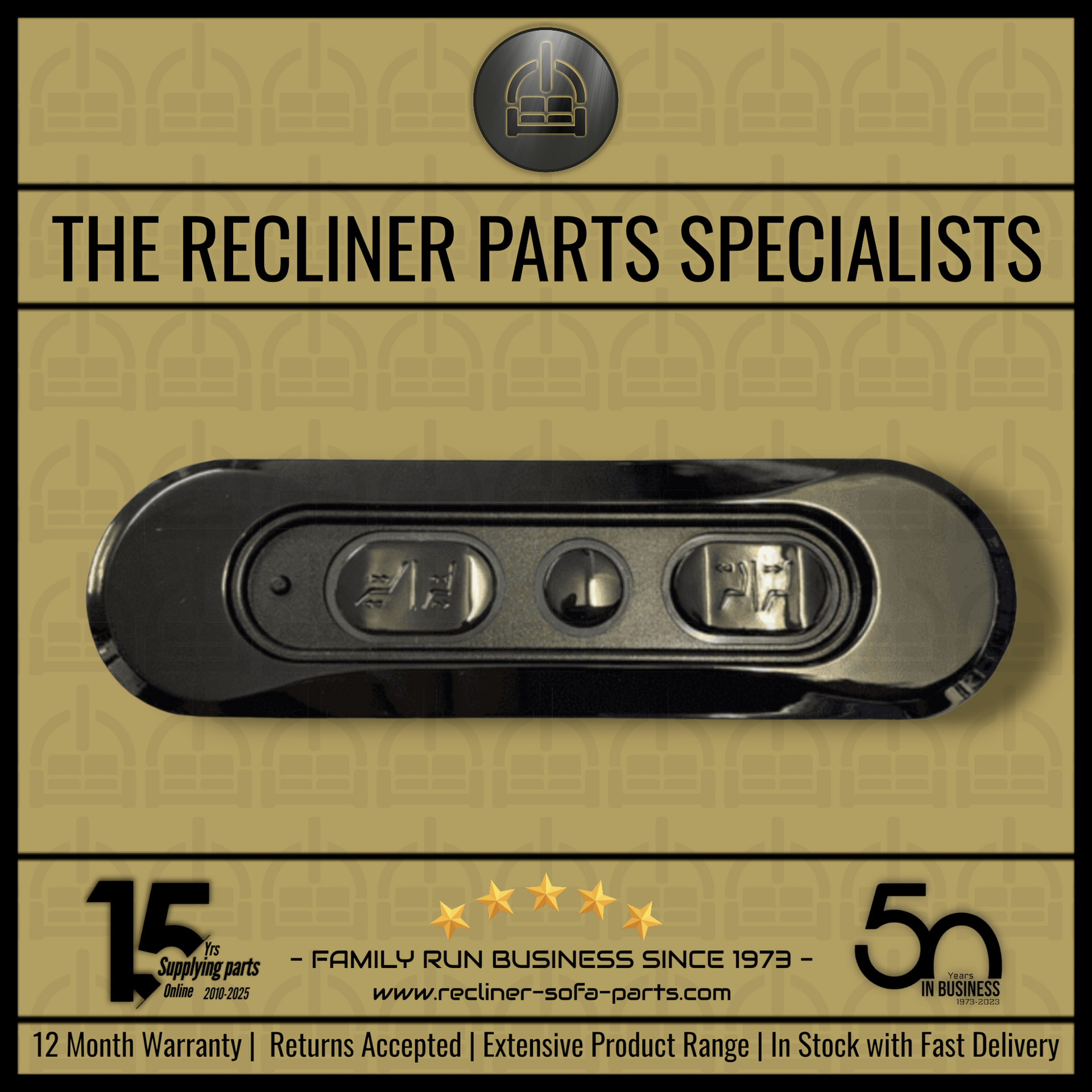 Kaidi ' KDH127C-002 ' 5 button' Recliner switch control