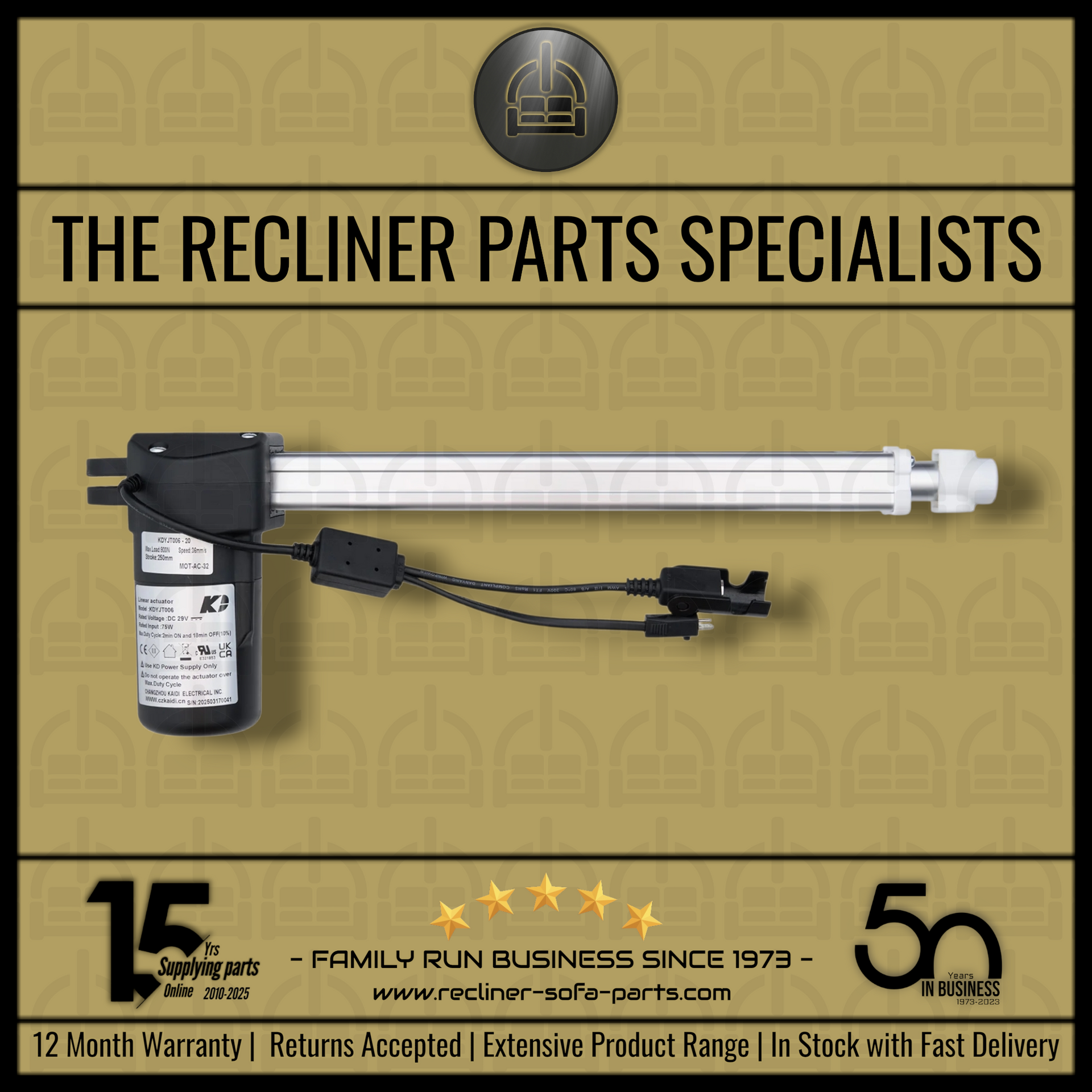 Kaidi ' KDYJT006-20 ' recliner actuator motor