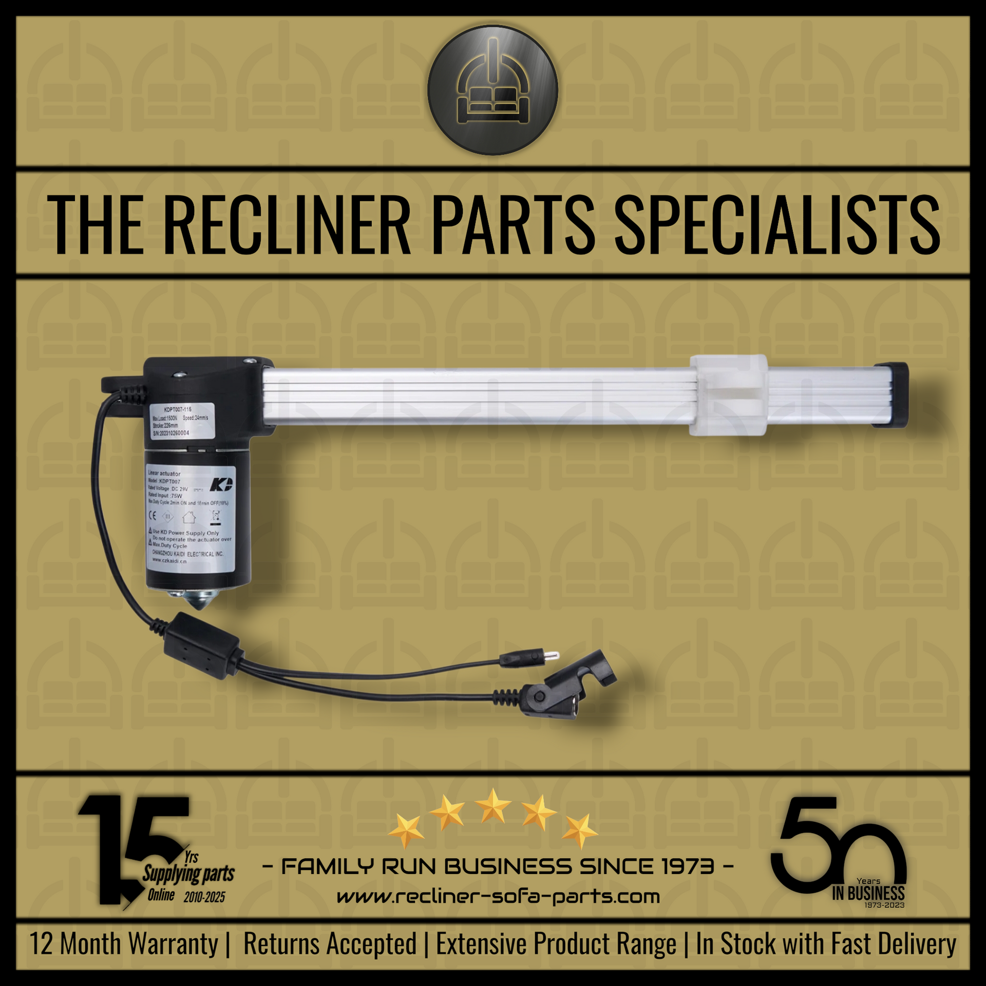 Kaidi ' KDPT007-115' recliner actuator motor