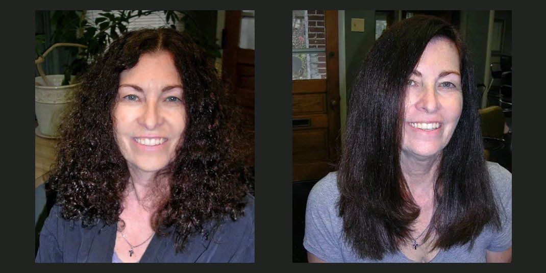 Keratin Hair Straightening