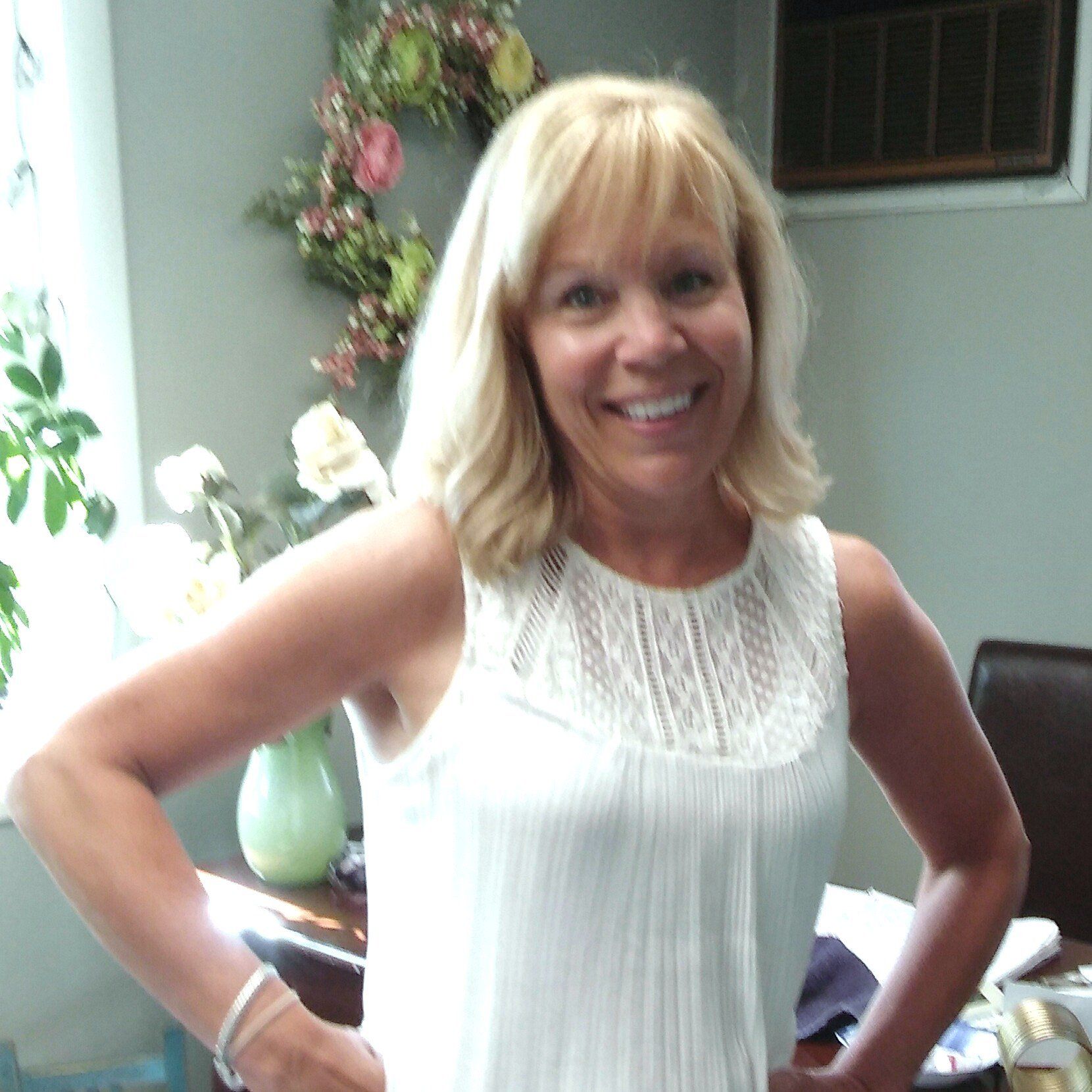 Organic BLonde Color and Haircut