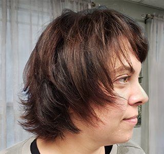 Organic Brunette after