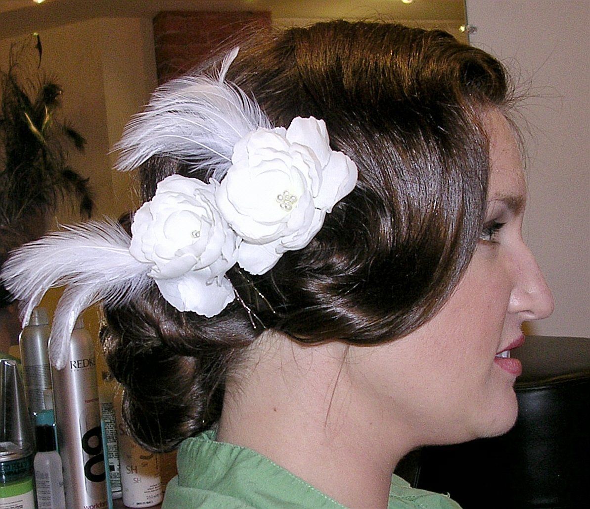 Wedding Headpiece Updo 