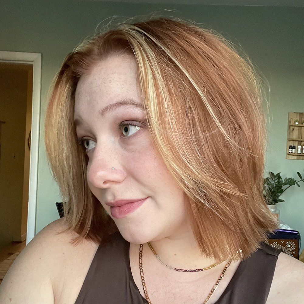 Organic Red Hair Highlights