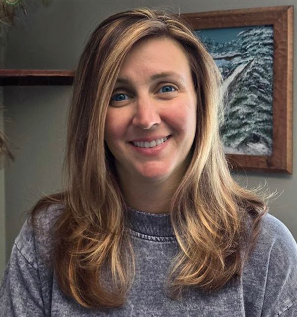 Warm Organic Blonde Highlights