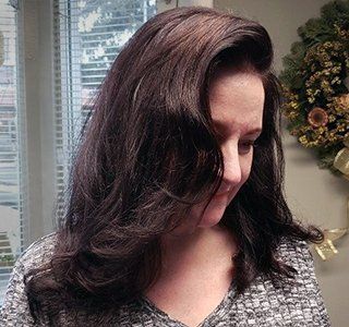 Organic Wavy Brunette