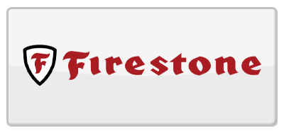 Firestone logo: red text and