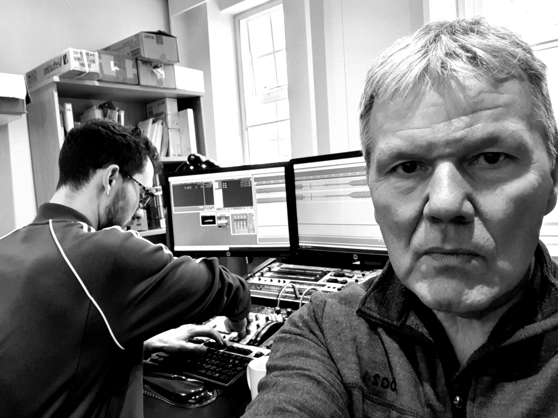 Pete Davies at Abbey Road Studios