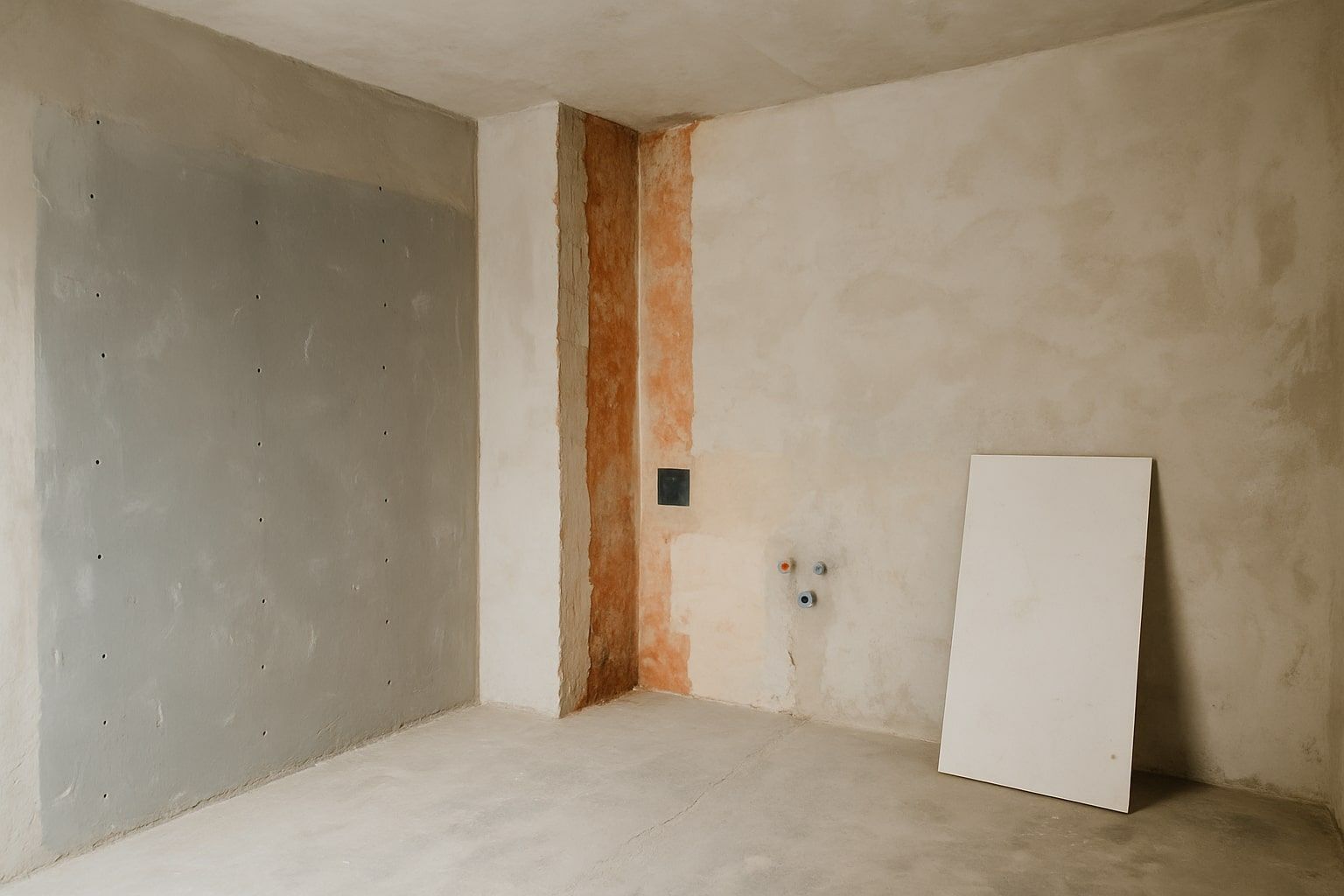 before tile flooring renovation bathroom
