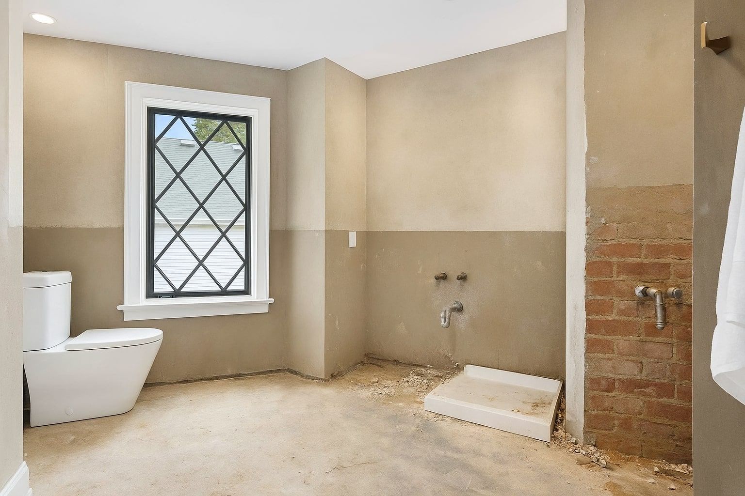before tiling installation