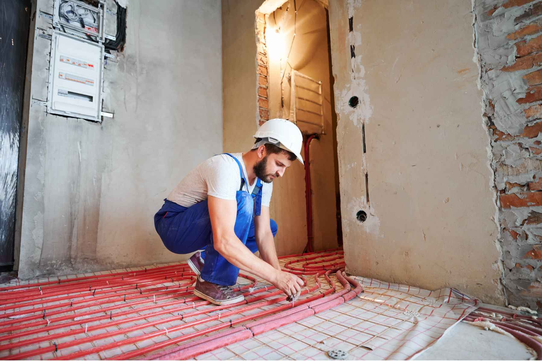 heated floor system
