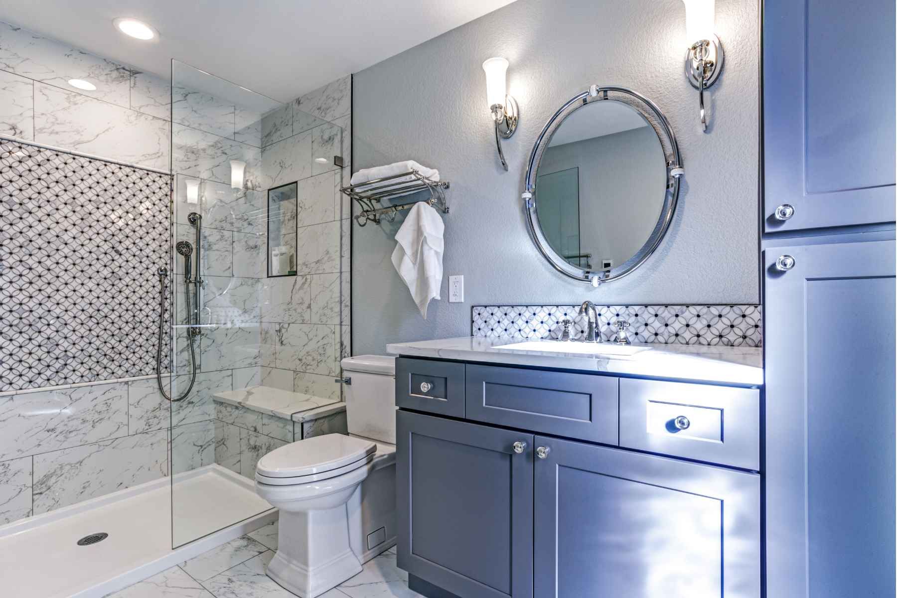 tile showers