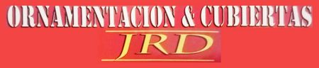 Ornamentación & cubiertas JRD LOGO