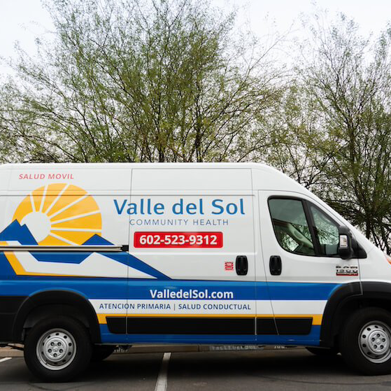 Valle del Sol mobile health truck